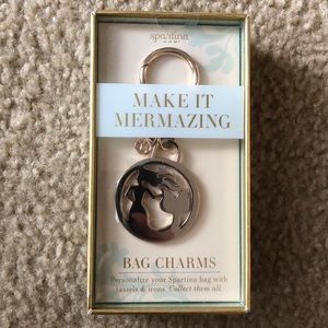 Mermaid bag charm